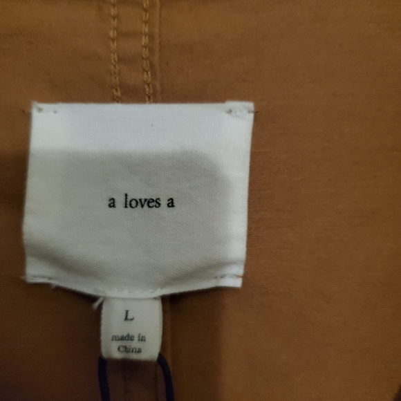 A LOVE A TIE WAIST SAFARI JACKET - Picture 2 of 8